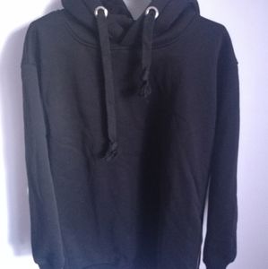 Black hoodie with zipper